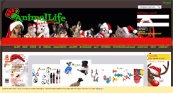 Desktop Screenshot of animallife.it